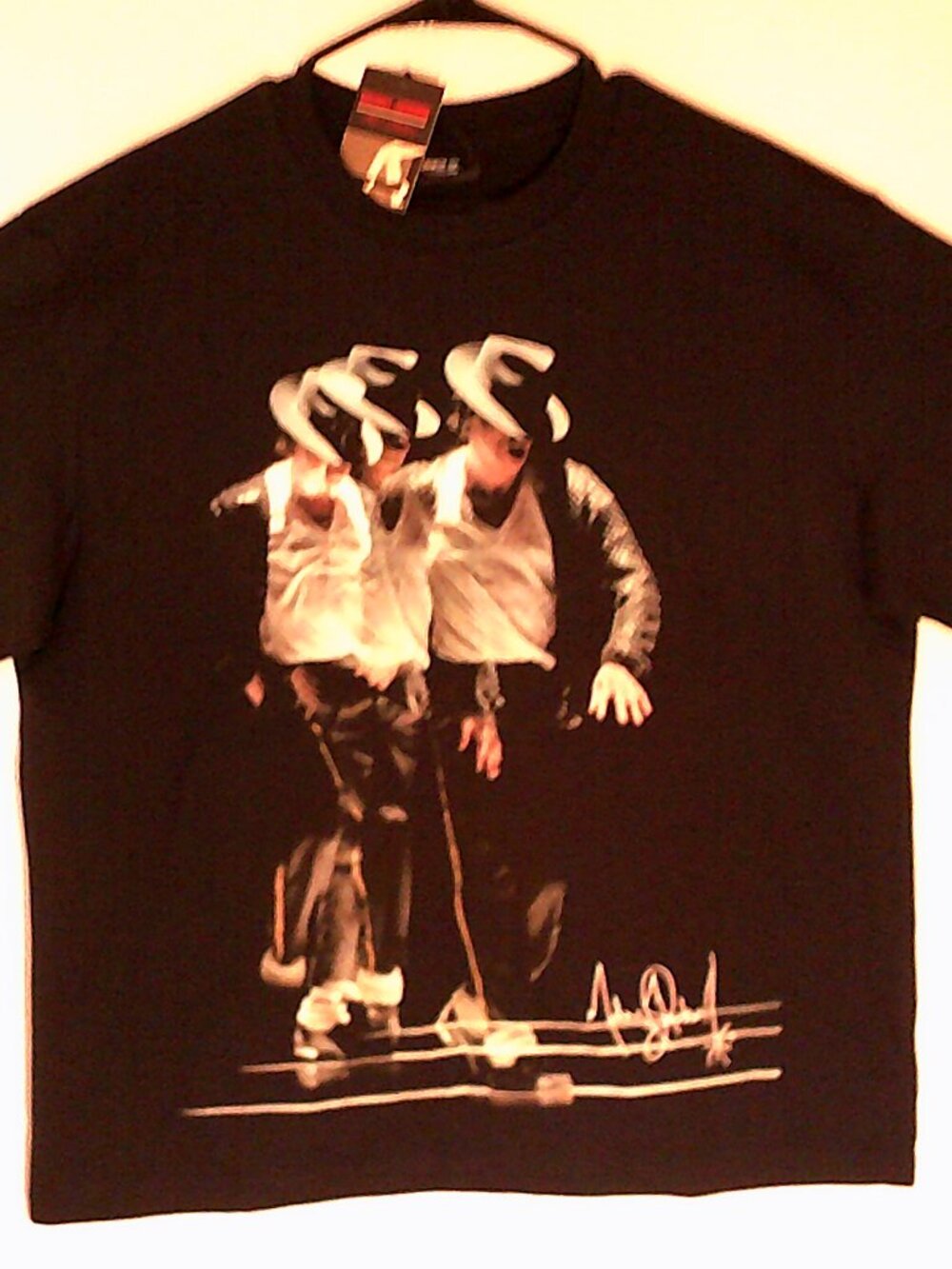 NEW SHOE PALACE "Michael Jackson BILLIE JEAN Tee" MEN'S BLACK T-SHIRT L MJSS09